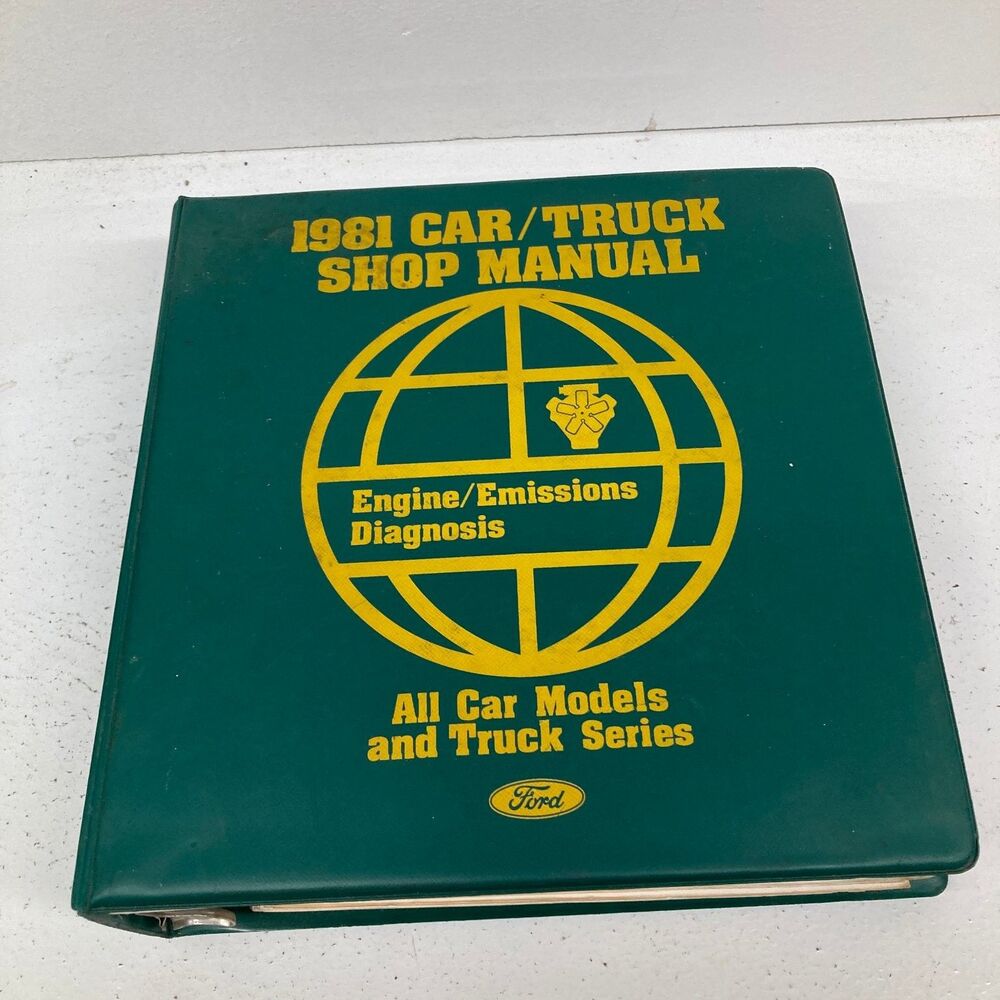 1981 Ford Car Truck Engine Emissions Diagnosis Manual